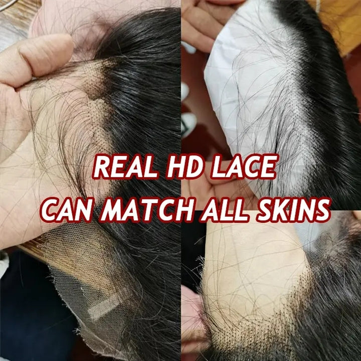 100% Raw Hair 360 Full Lace Transparent HD Swiss Lace Yaki Kinky Straight Wig Cuticle Aligned Human Hair Wig