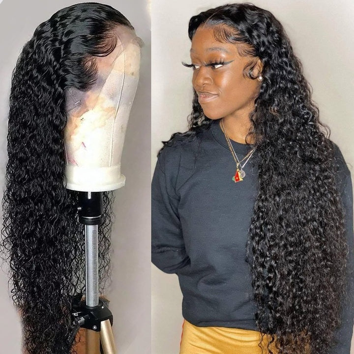 Loose Deep Wave Transparent HD 13x4 13x6 360 Full Lace Front Frontal Wig Glueless Brazilian Pre Pluck Raw Lace Human Hair Wigs